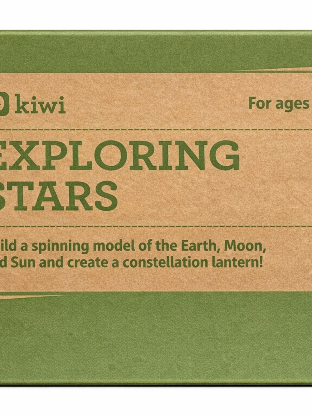 Kiwi Exploring Stars STEM Craft Kit - Green and Brown